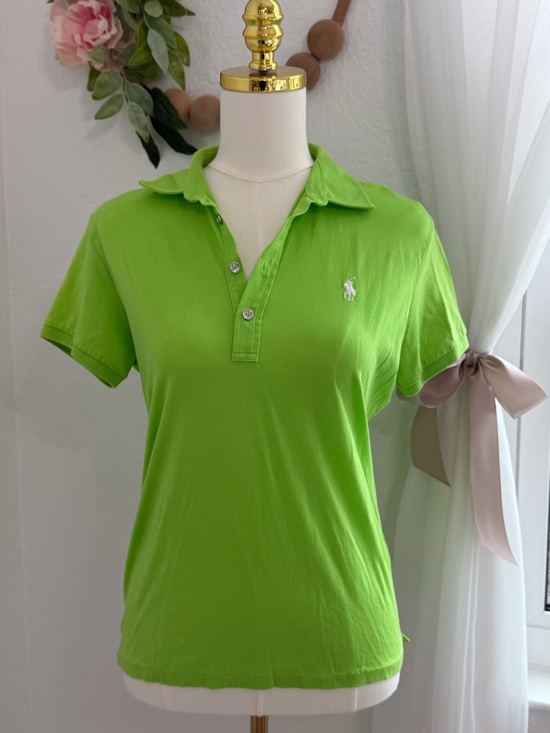 Ralph Lauren Tops - Polo Ralph Lauren Golf Pony Classic Golf Fit Bright Green Size S - NEW $128